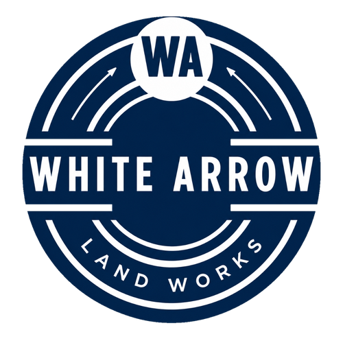 White Arrow Land Works logo